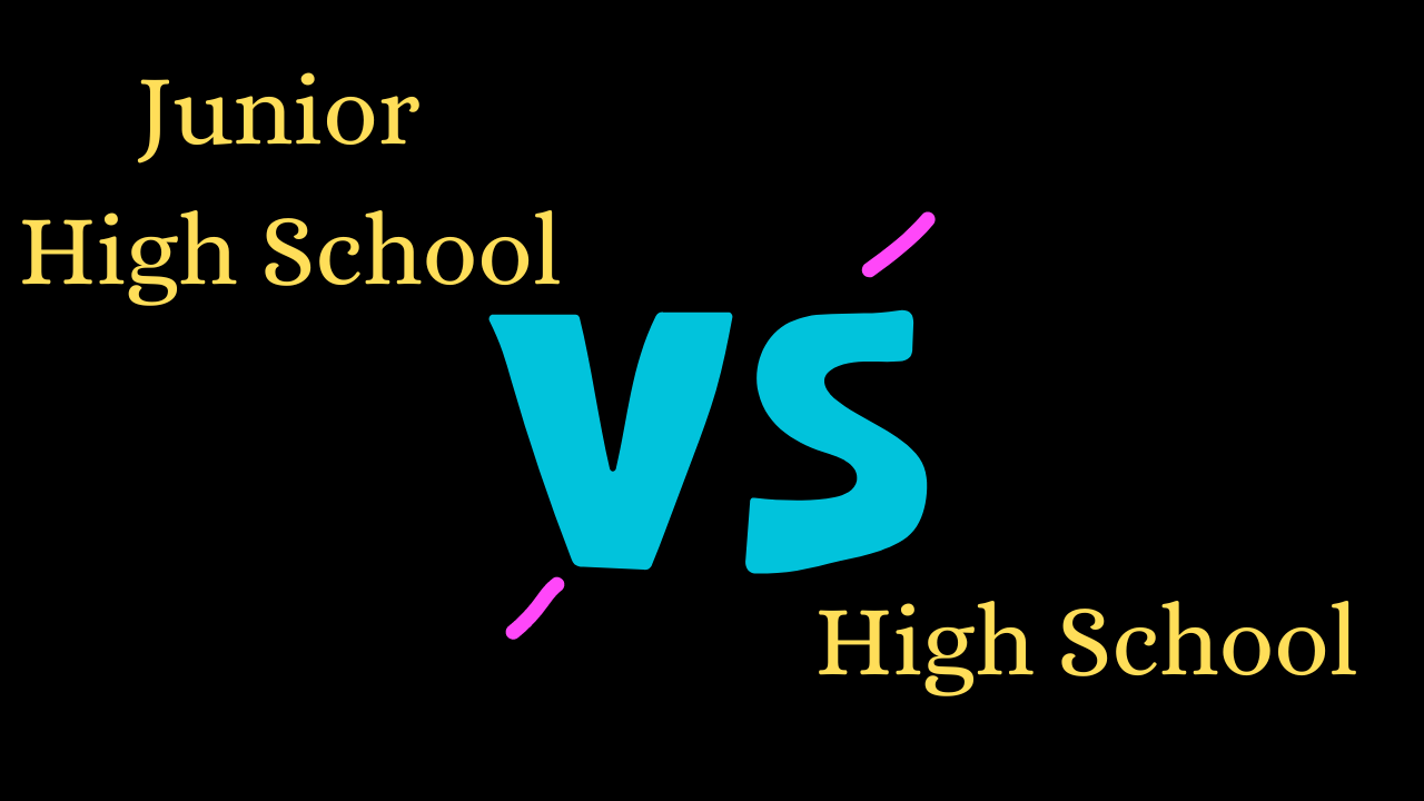 what is the difference between junior high and high school?