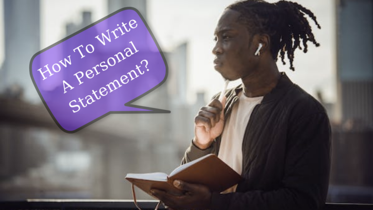 how to write a personal statement?